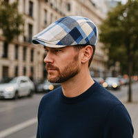 Béret Motif Carreaux - Britcap