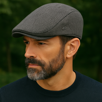 Béret Homme Classique en Laine Texturée - Textural