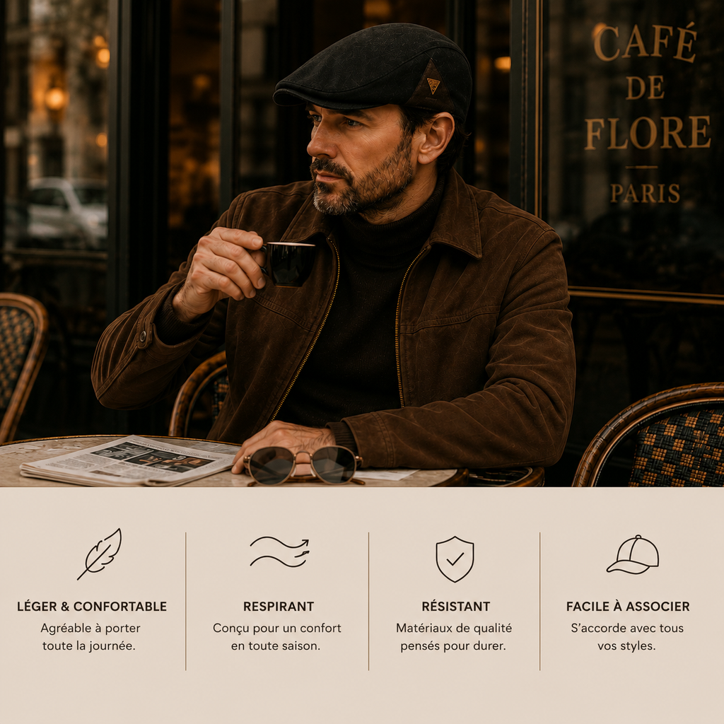 Béret Homme Rétro