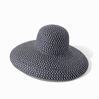 Chapeau de Paille Large – Motif Tressé Original