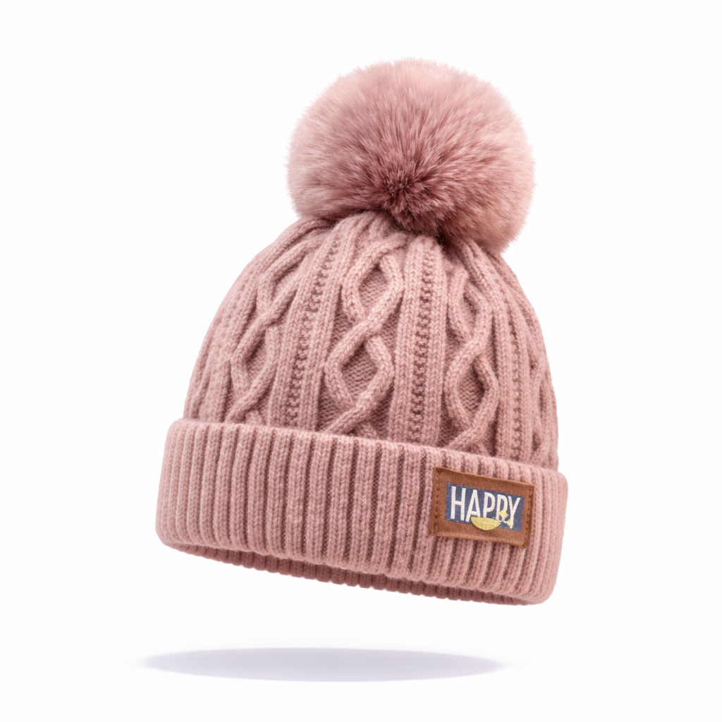 Bonnet Hiver avec Pompon Doux –  Douilly