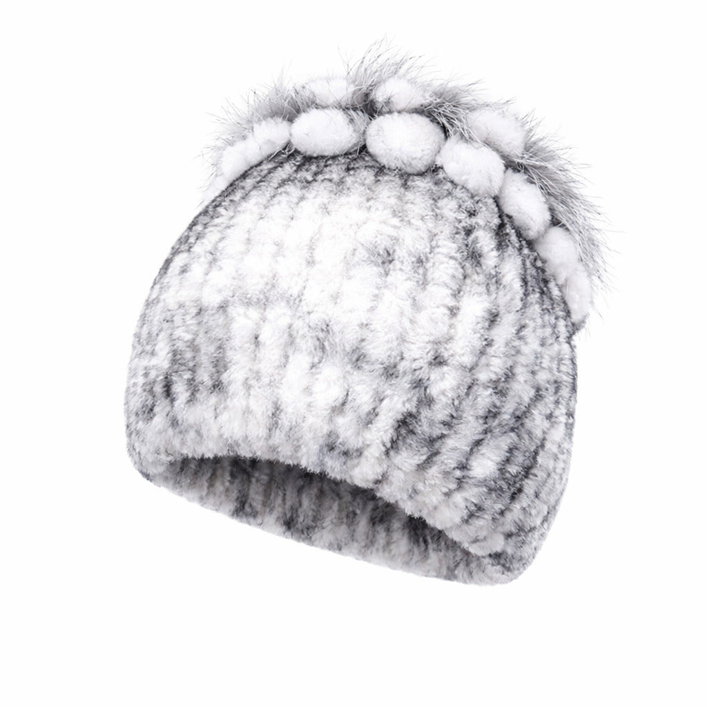Bonnet Femme Luxe en Fausse Fourrure - Eolia
