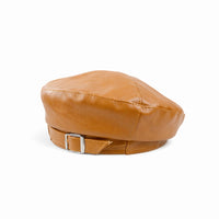 Béret en Cuir Femme