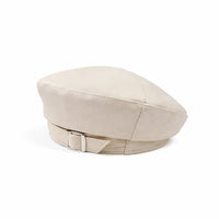 Béret en Cuir Femme