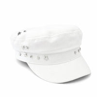 Béret Casquette Gavroche Femme Étoile Luxe