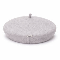 Béret Femme Raffiné avec Broche – Charme Parisien