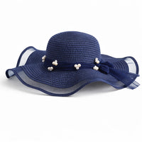 Chapeau de Paille Femme à vague