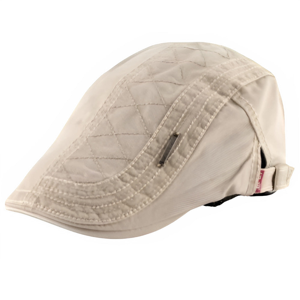 Béret Homme en Coton Matelassé - Quilted