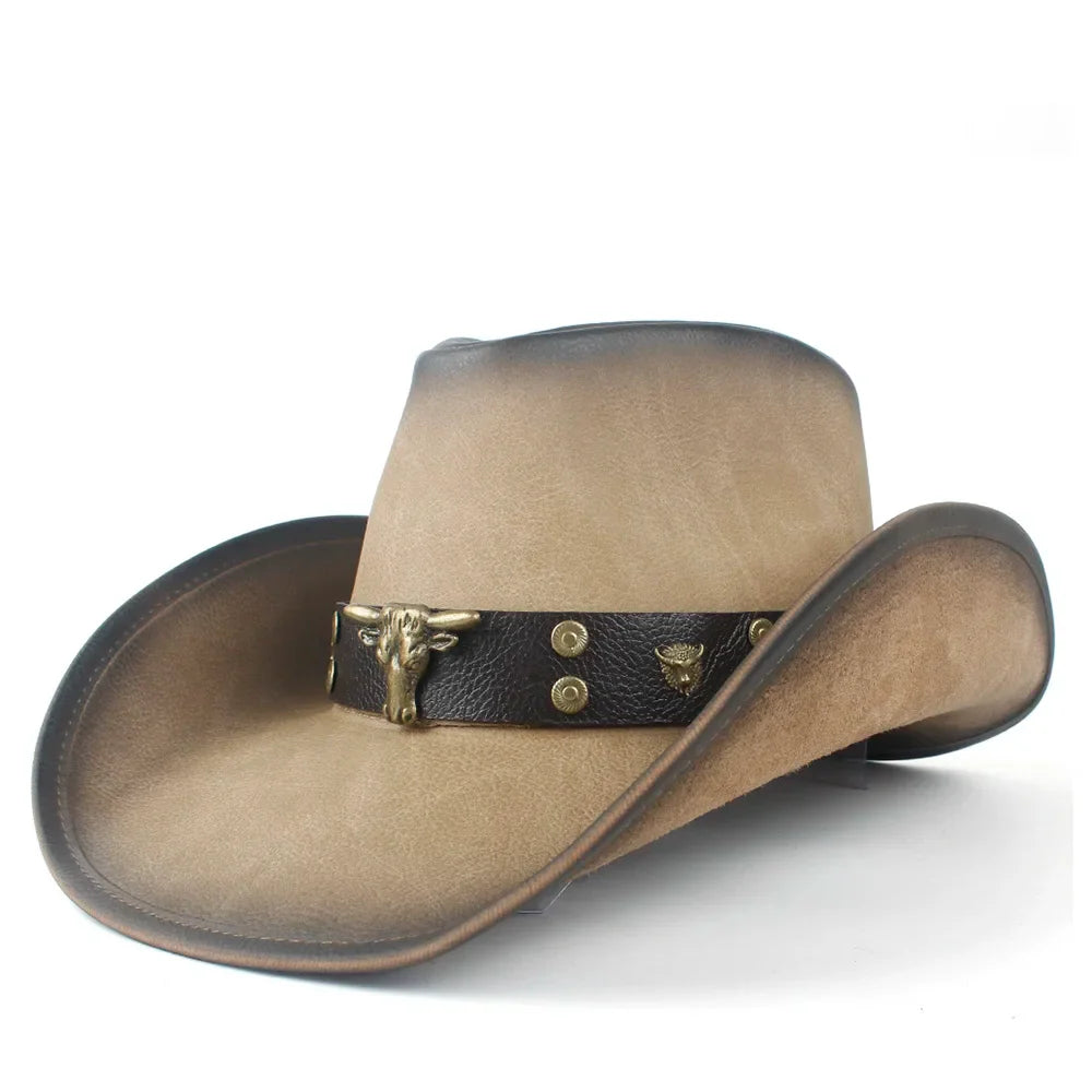 Chapeau Cowboy Véritable CUIR - DustyHorizon
