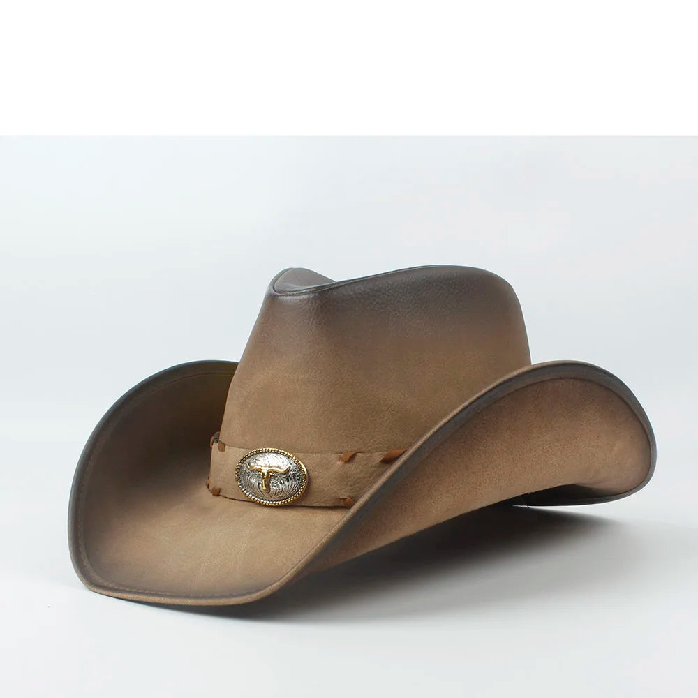 Chapeau Cowboy Véritable CUIR - DustyHorizon