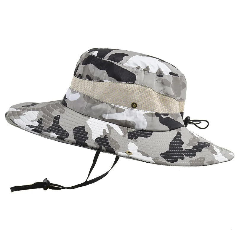 Bob Homme Militaire Camouflage Respirable et Léger