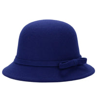 Chapeau Melon Cloche Femme Suede