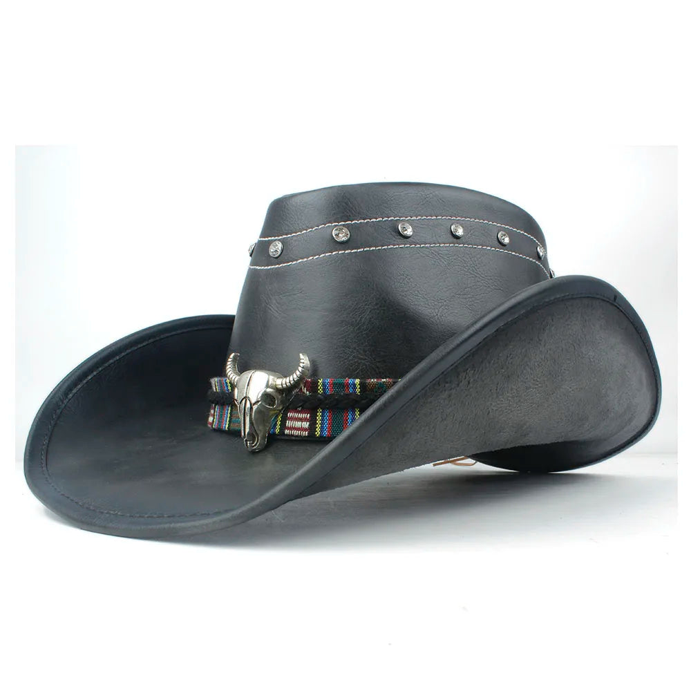 Chapeau Cowboy Véritable CUIR - DustyHorizon