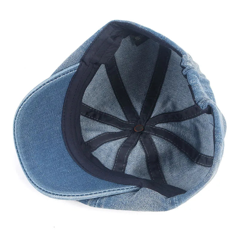 Béret Casquette Gavroche - Denim Style
