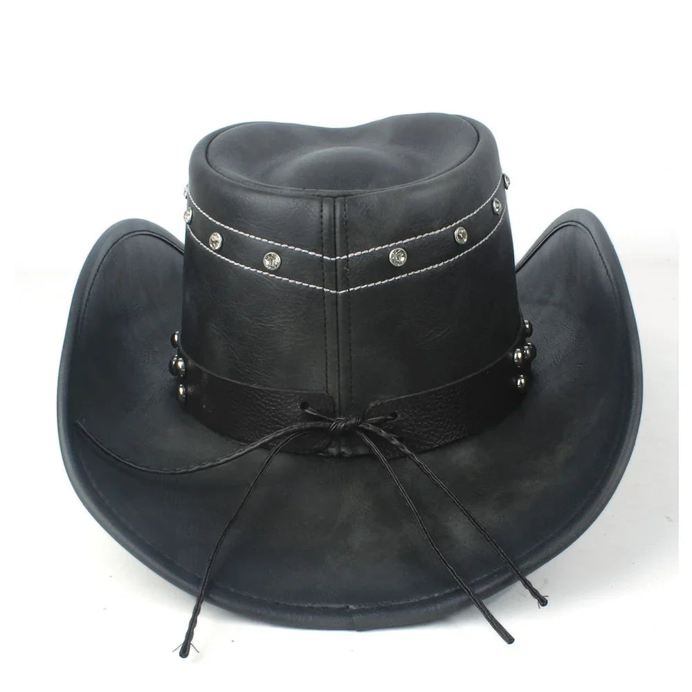Chapeau Cowboy Véritable CUIR - DustyHorizon