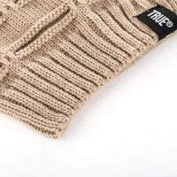 Bonnet Long en Maille Torsadée - TrueKnits