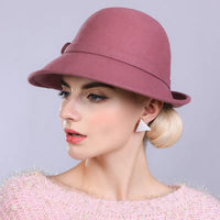 Chapeau Melon Cloche Femme Style British