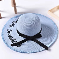 Chapeau de Paille Femme Pliable - LaceUp