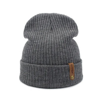 Bonnet Long en Maille Côtelée - PureLine