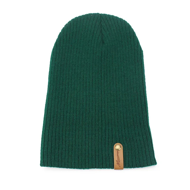Bonnet Long en Maille Côtelée - PureLine