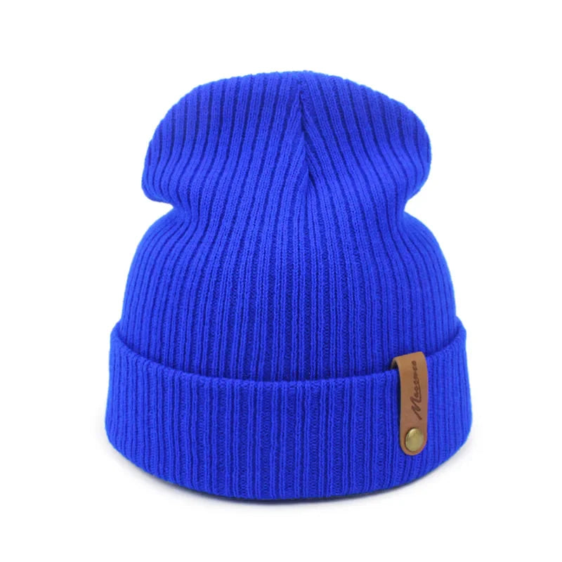 Bonnet Long en Maille Côtelée - PureLine
