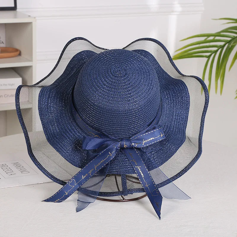Chapeau de Paille Femme à Ruban - Poppy