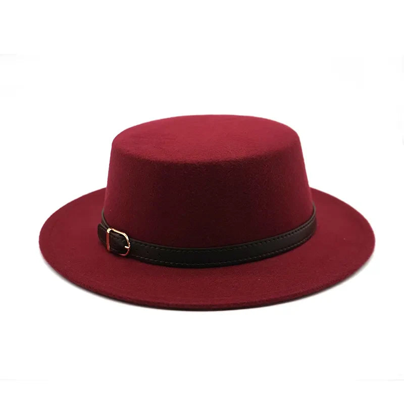 Chapeau Fedora Plat Classy Chic