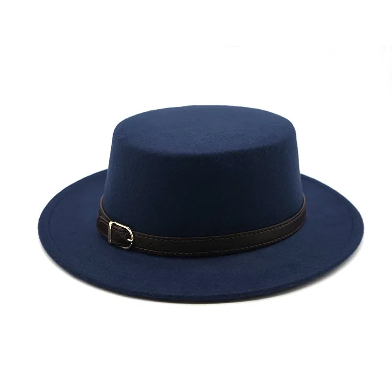 Chapeau Fedora Plat Classy Chic