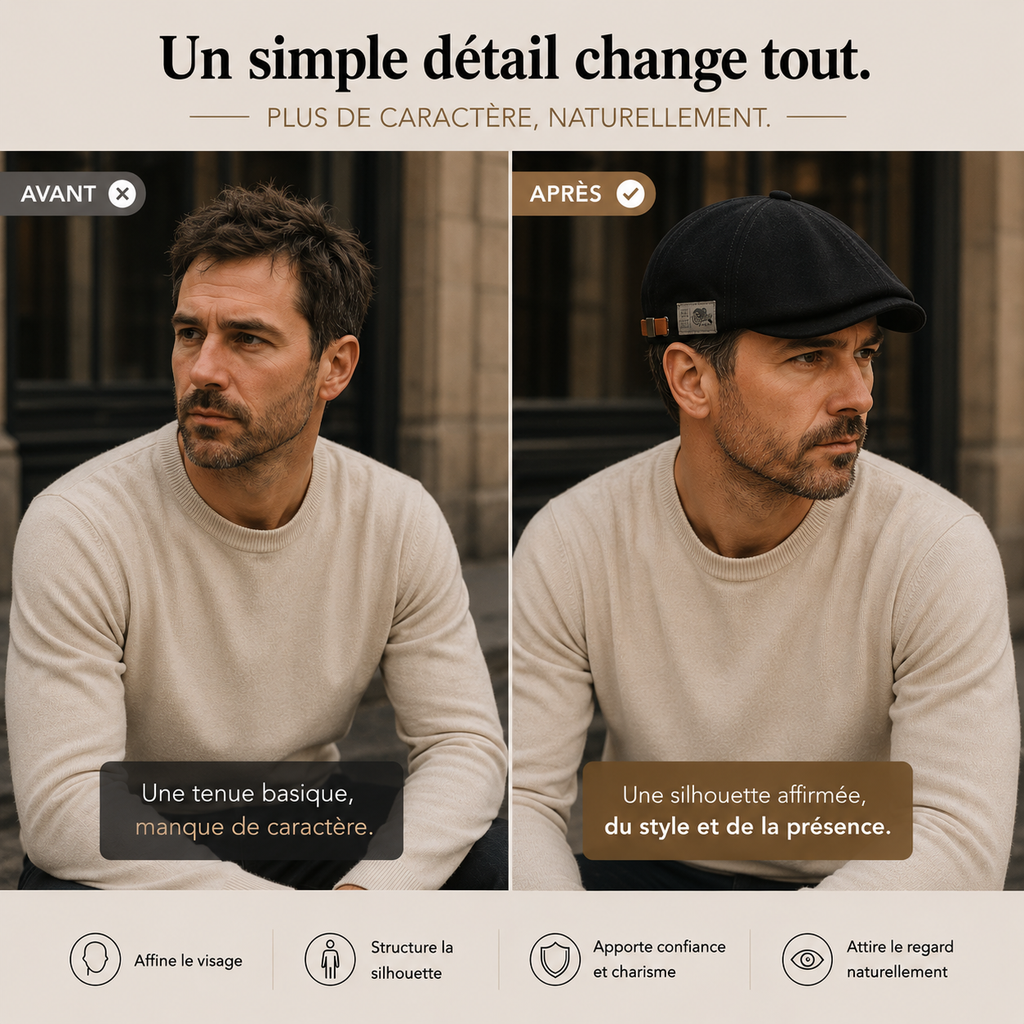 Béret Coton Homme - IvyCap