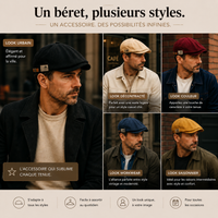 Béret Coton Homme - IvyCap