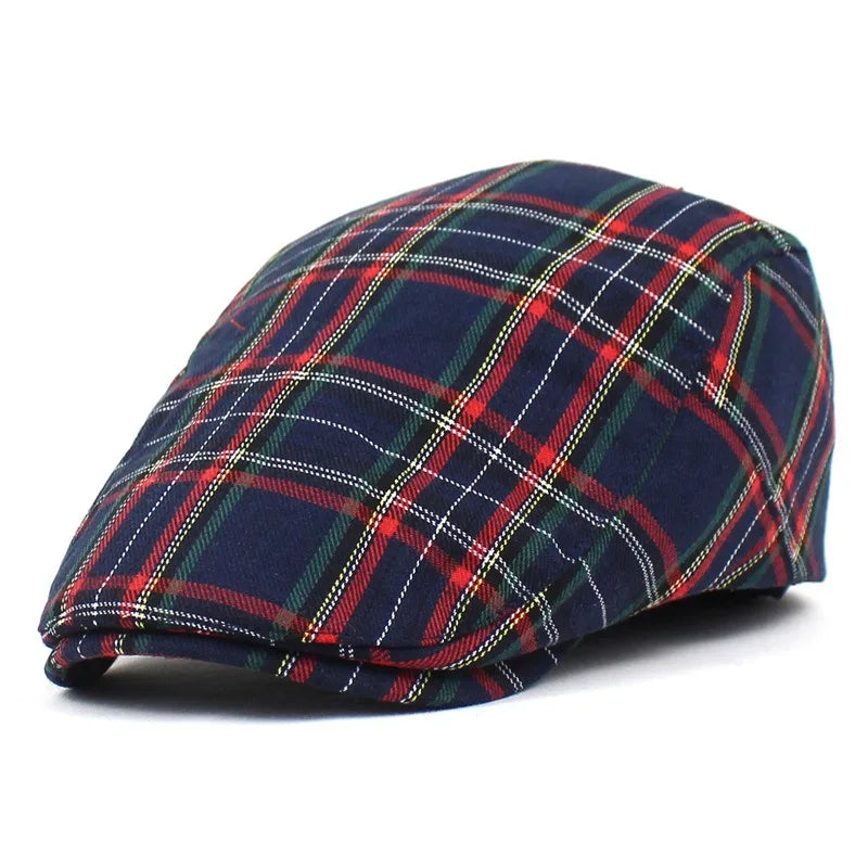 Béret Homme à Carreaux - BritishStyle