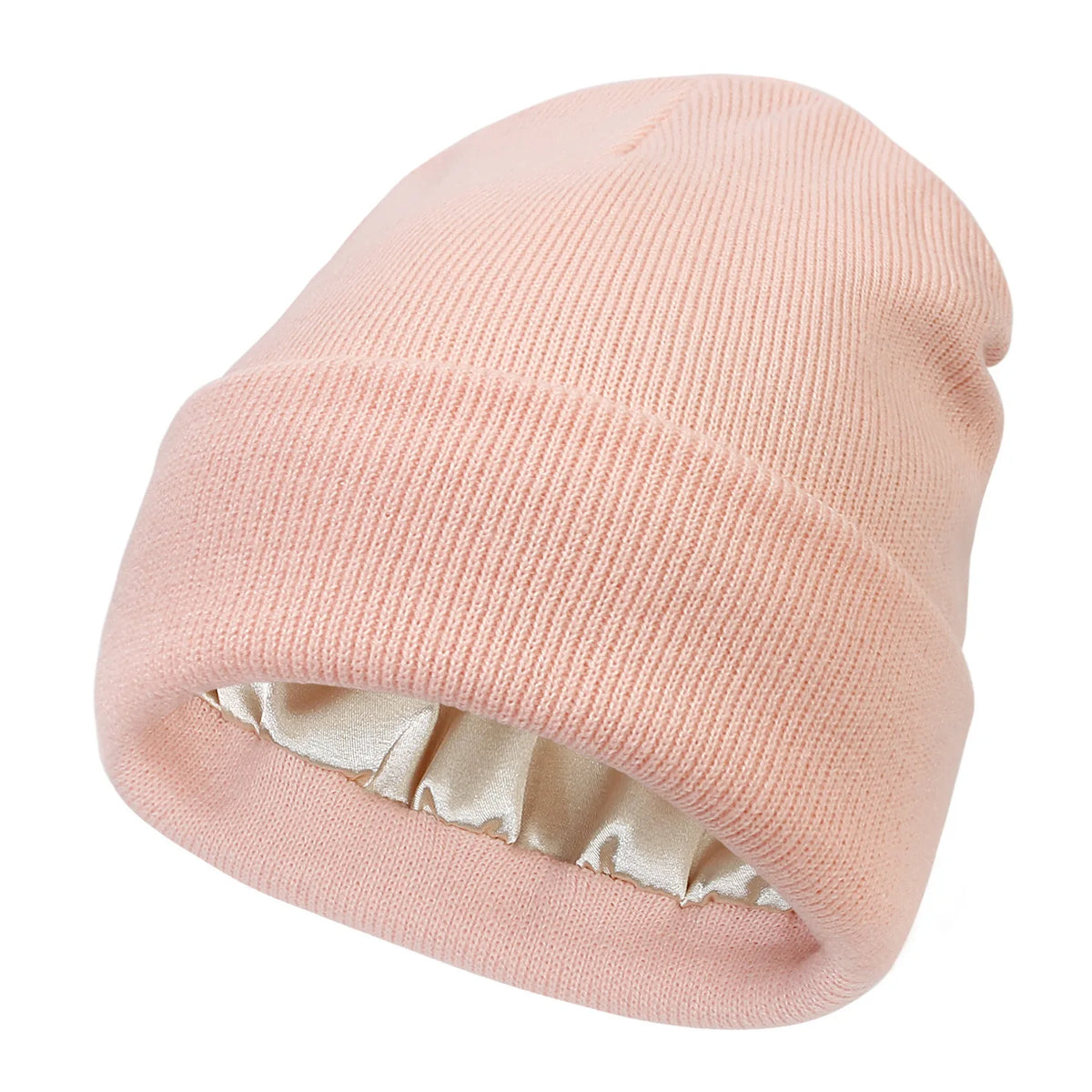 Bonnet Tricoté Doublure Satin - Satinaza