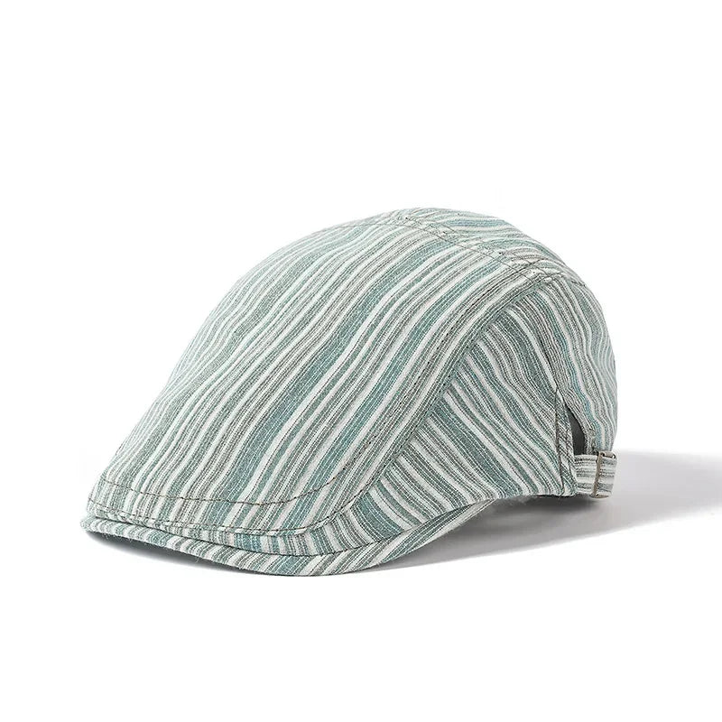 Béret  Homme Rayé Coton - Casual Chic