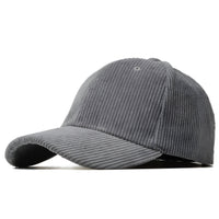 Casquette Unisexe Velours Côtelé