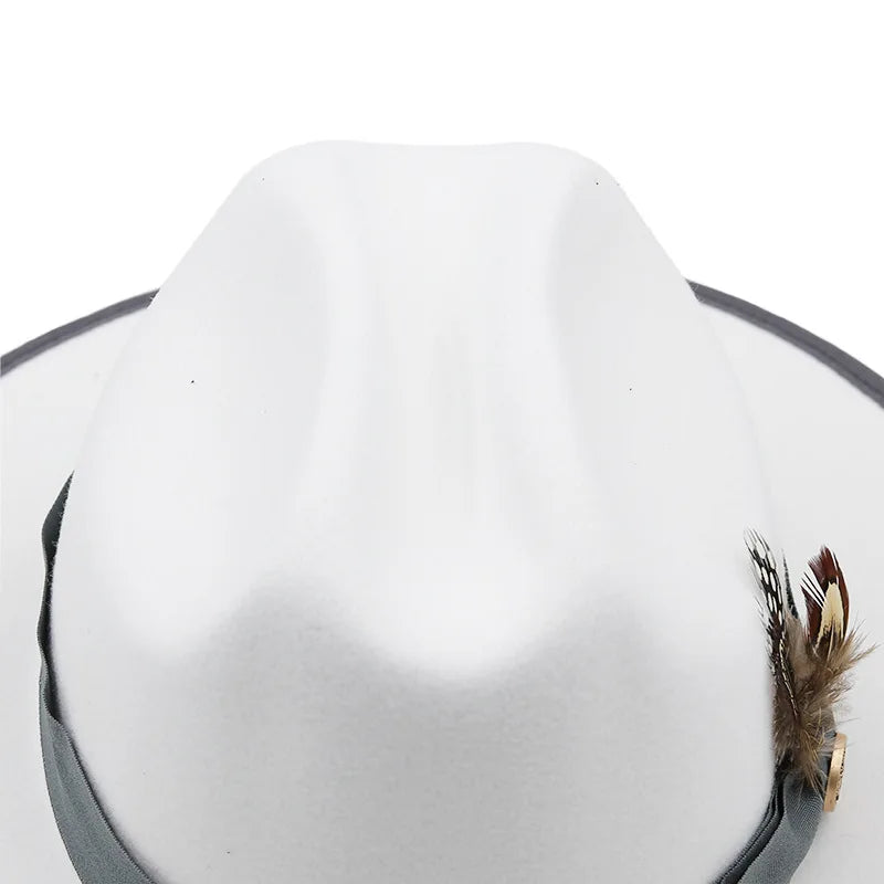 Chapeau Fedora Laine - Feathergance