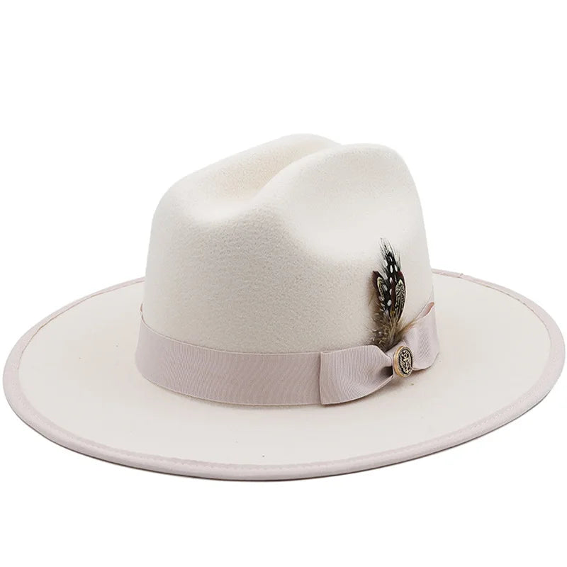 Chapeau Fedora Laine - Feathergance