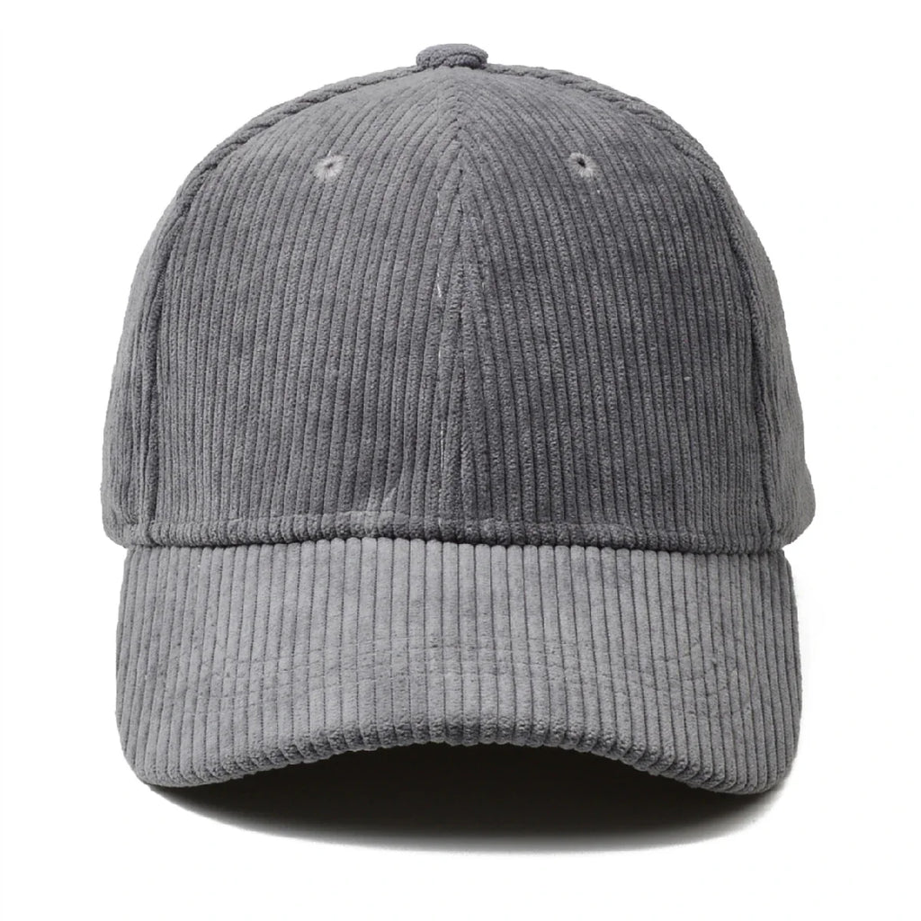 Casquette Unisexe Velours Côtelé