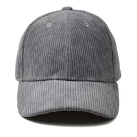 Casquette Unisexe Velours Côtelé