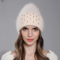 Bonnet Femme Douceur Perlée - Lunaria