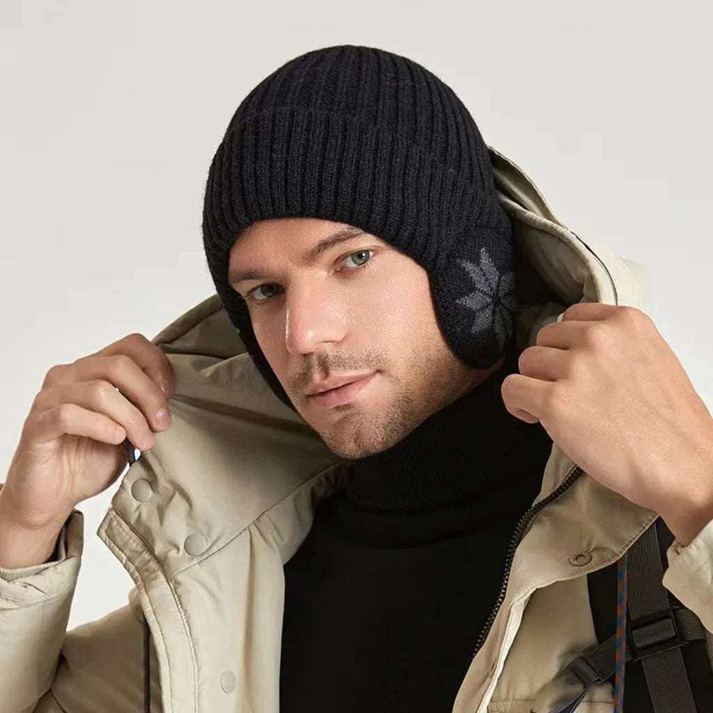 Bonnet Hiver avec Protège-Oreilles Ultra-Chaud & Doux - NordicWarm
