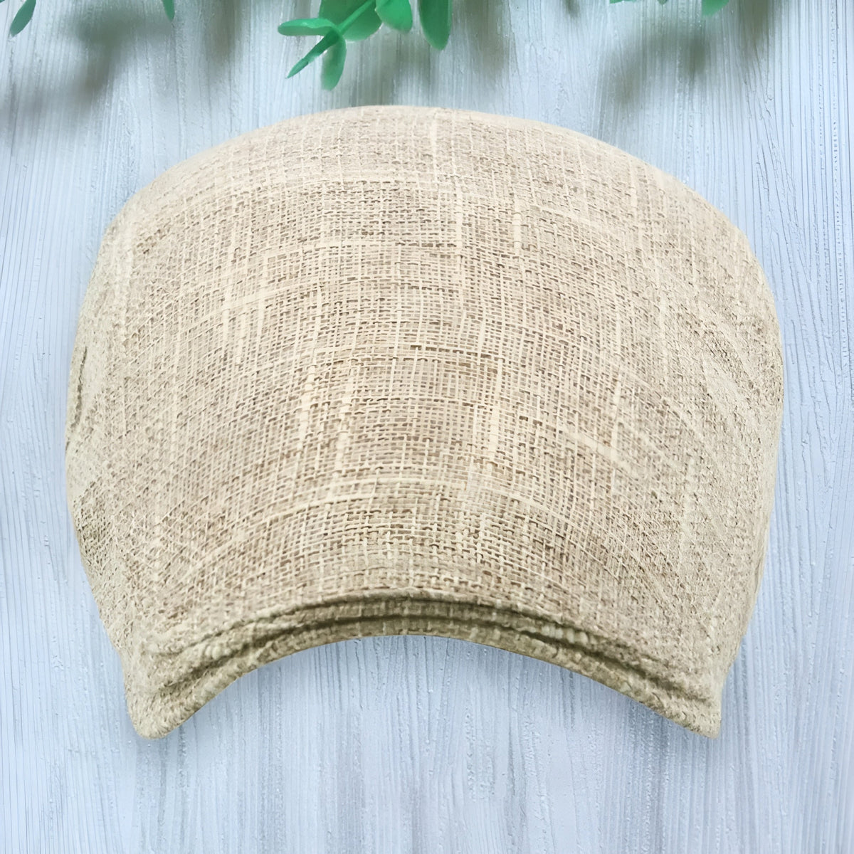 Béret Homme Vintage en Lin Léger - Glamberet
