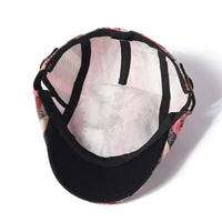 Béret Homme en Coton Rayée Multicolore - Stripe