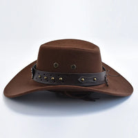 Chapeau Cowboy Style Western – Bandeau Clouté