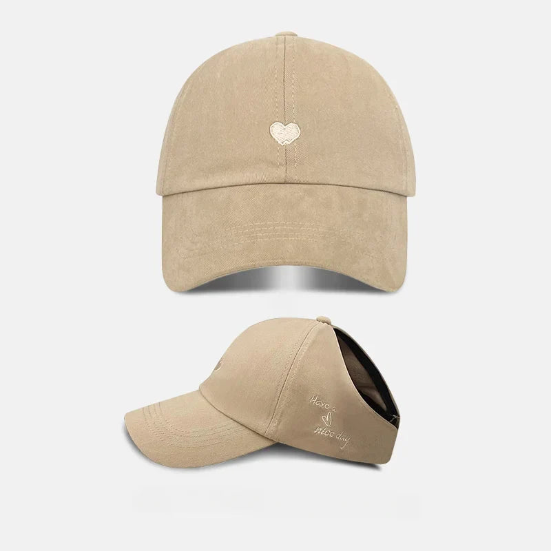 Casquette Coton Femme - Ponytail