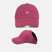 Casquette Coton Femme - Ponytail