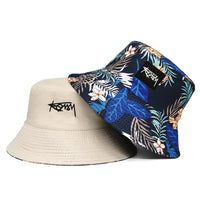 Bob Réversible – Double Face Tropicale Ou Unie