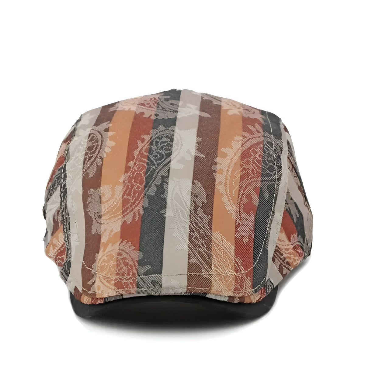 Béret Homme en Coton Rayée Multicolore - Stripe