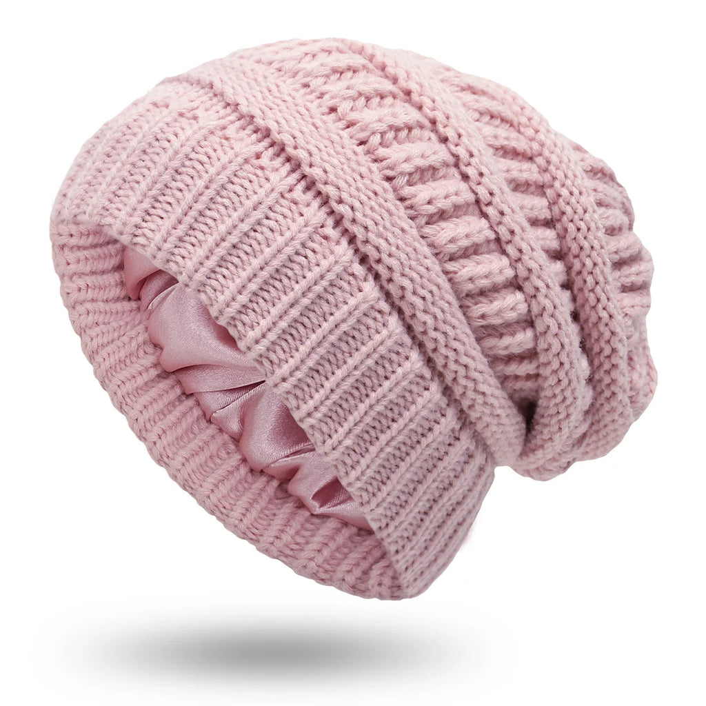 Bonnet Femme doublé en satin - Silkia