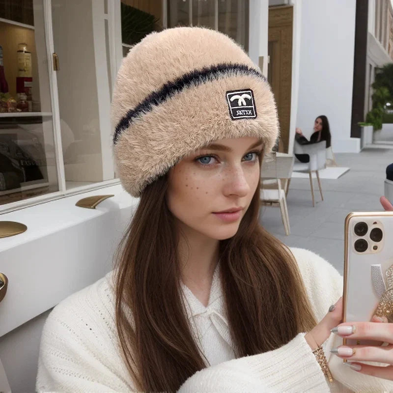 Bonnet Femme Douillet Style Urbain - Freezio