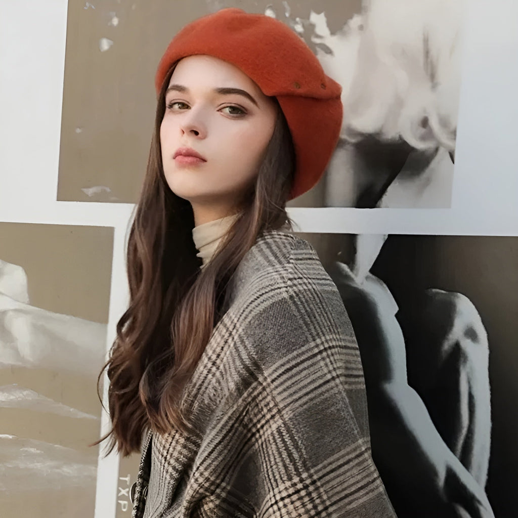 Béret Femme en Laine Douce - Simpla